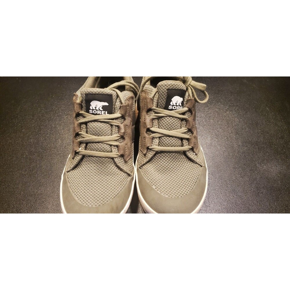 Sorel Out N About Sneakers Stone Green Size 7.5W